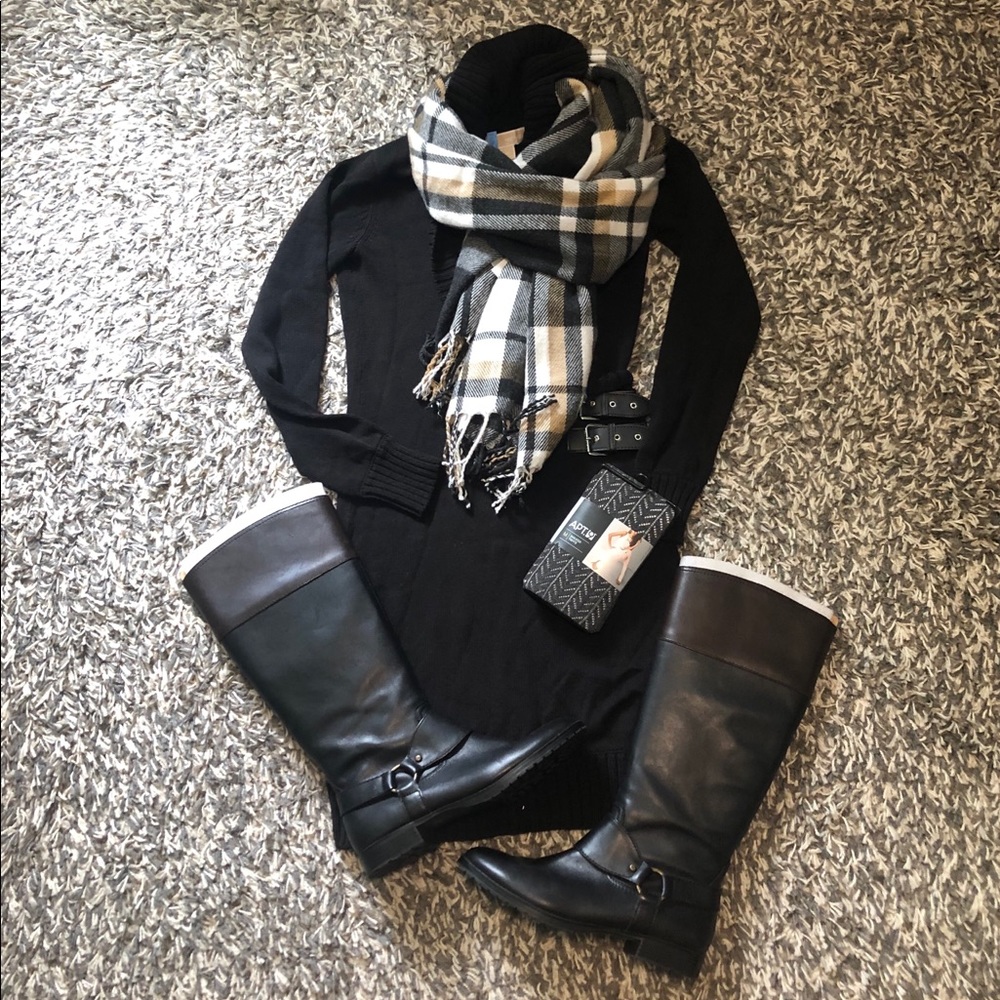 Michael Kors Cowl Neck Sweater Dress - Picture 3 of 7